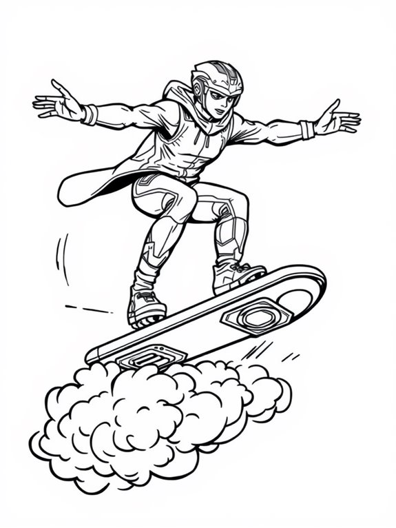 action packed hoverboard fun