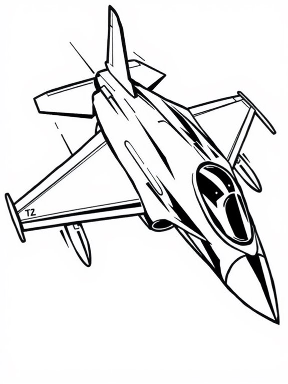 bold fighter jet design