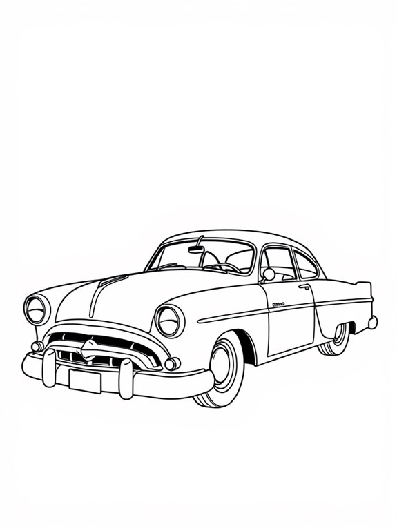 cartoon hudson hornet drawing