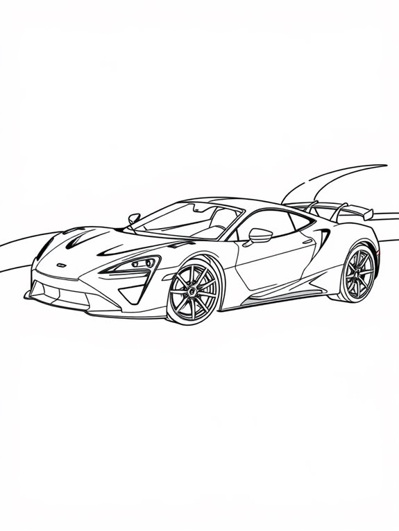 coloring page of cars