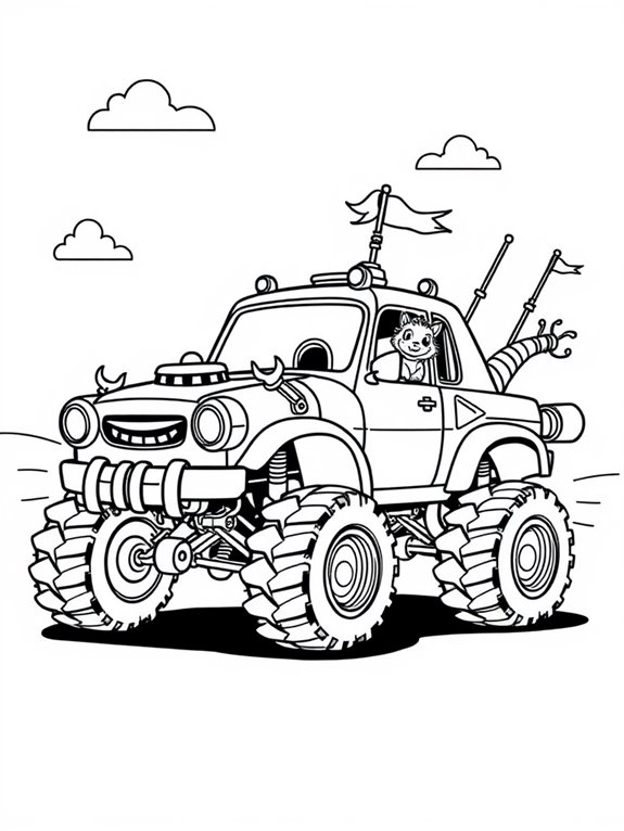 cute mad max vehicle