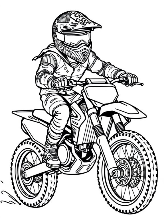 dirt bike helmet design