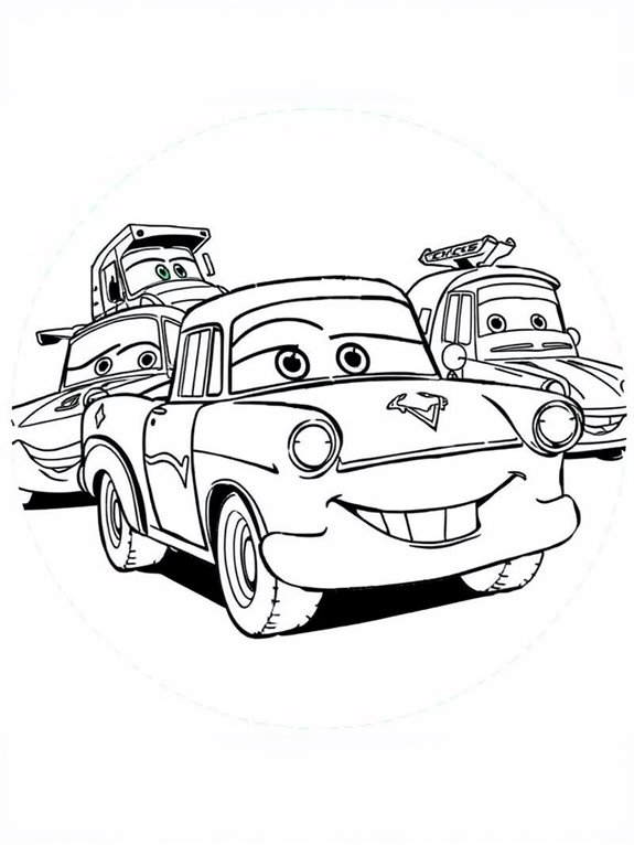 doc hudson coloring page