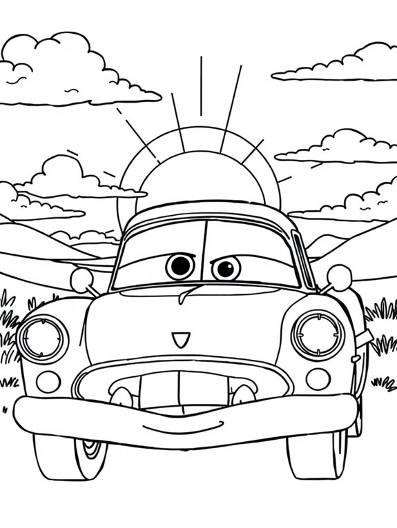 doc hudson coloring page