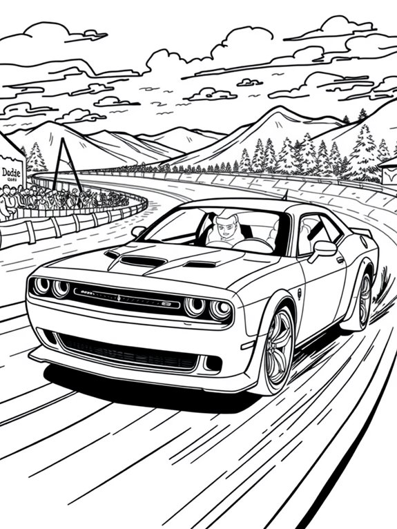 dodge challenger racing adventure