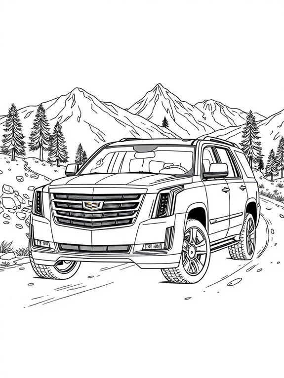 escalade coloring page fun