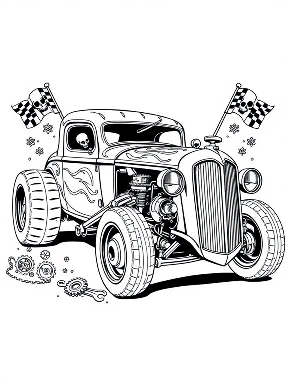 fancy rat rod art