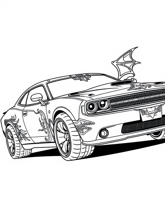 fantasy dodge charger design