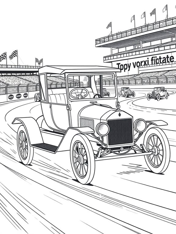 ford model t racing