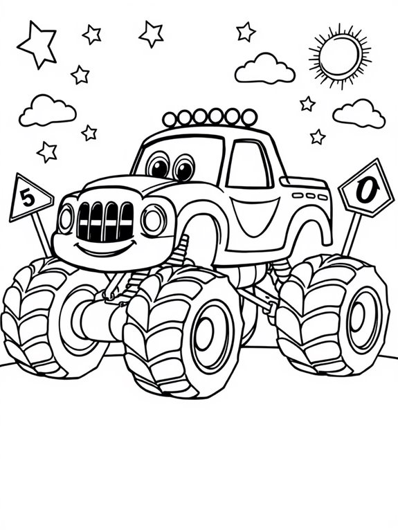 friendly monster truck fun