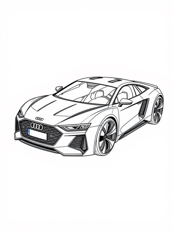 futuristic audi car design