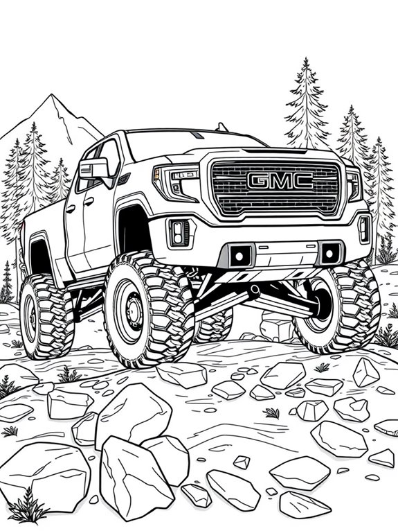 gmc sierra off road adventure