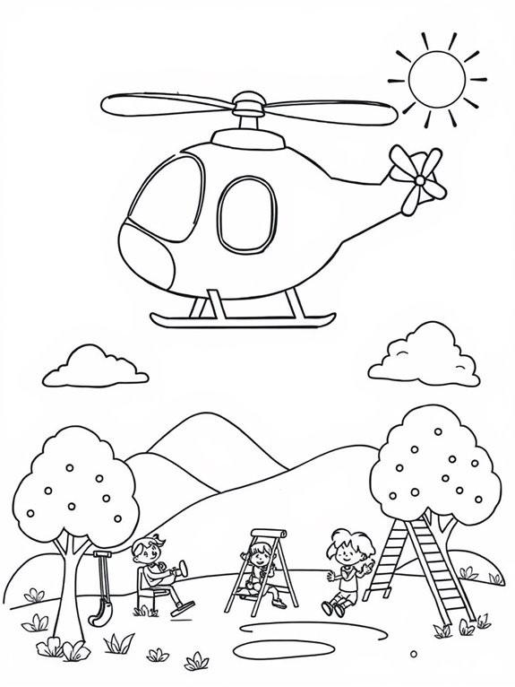 helicopter fun for kids