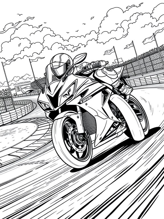 kawasaki ninja race track