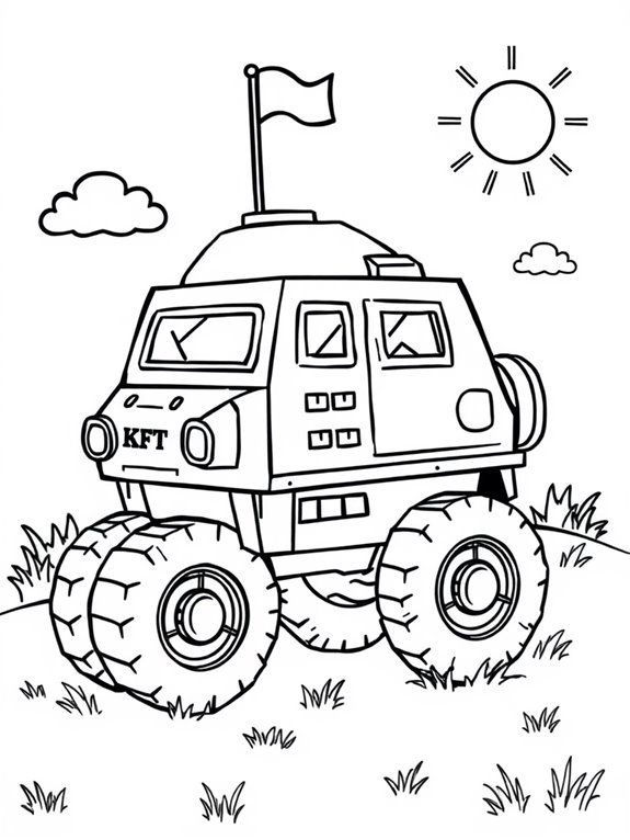 kid friendly armored vehicle design