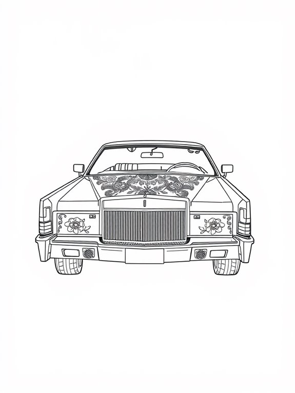 lincoln continental coloring fun