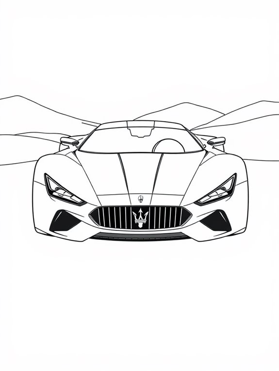 maserati concept car design