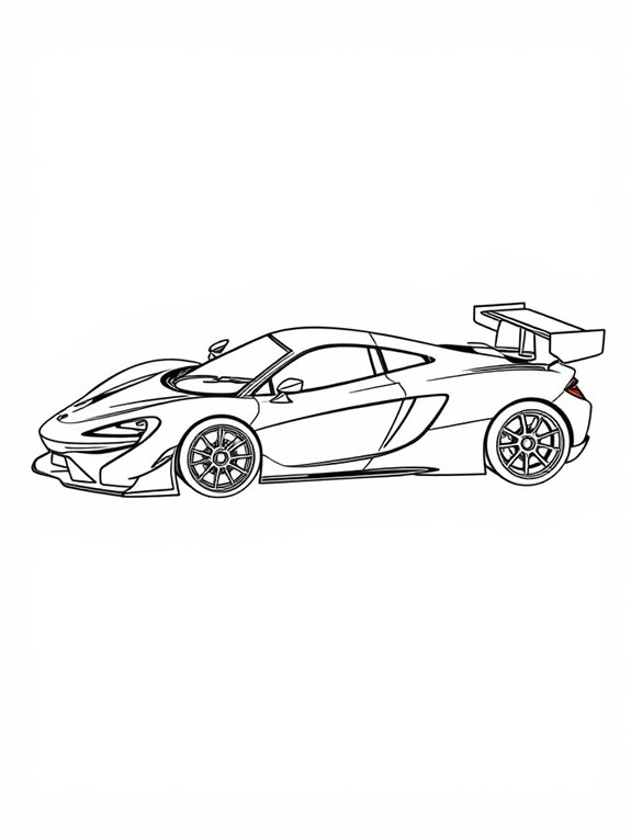 mclaren racing car design