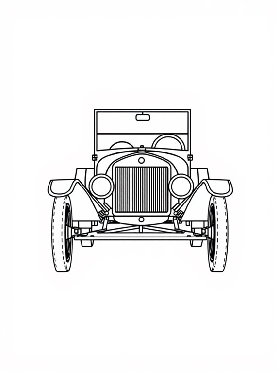 minimalist ford model t