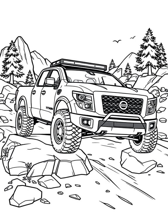 nissan titan off road adventure