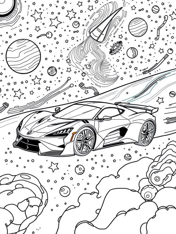 rimac s cosmic coloring journey