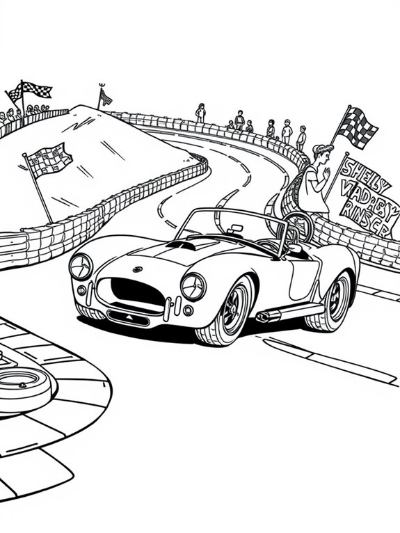 shelby cobra race track