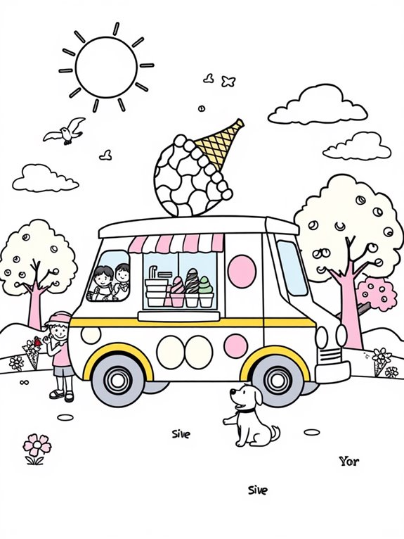 summer ice cream fun