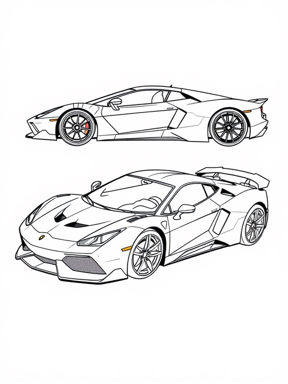 supercar sports model features