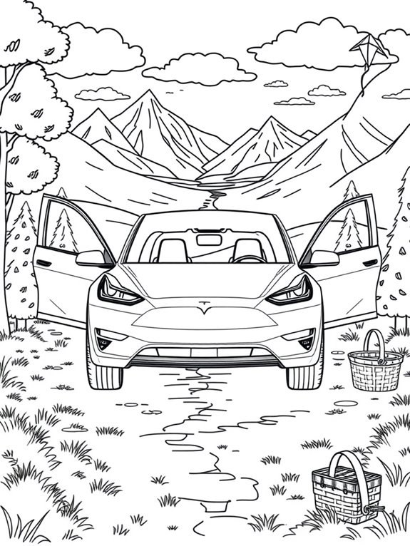 tesla family adventure fun