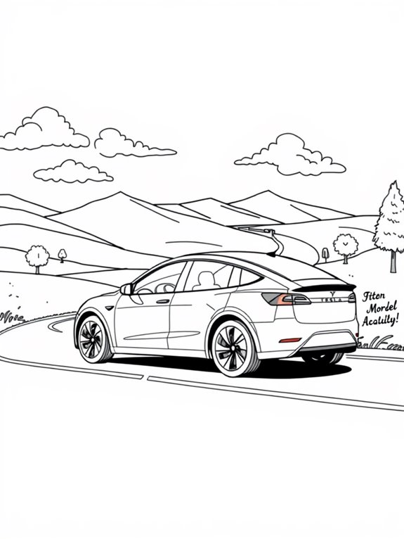 tesla road trip adventure