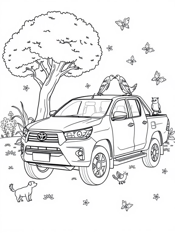 toyota hilux animal fun