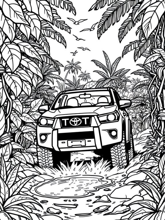 toyota hilux jungle adventure