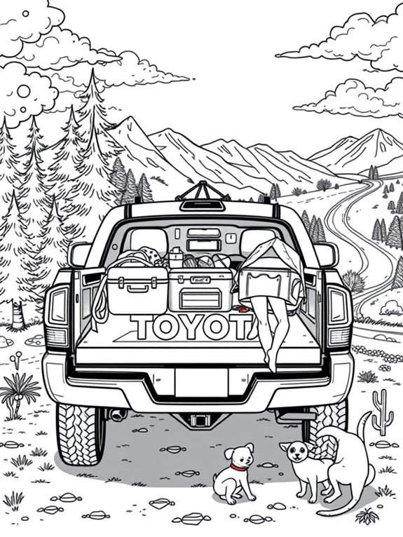 toyota tacoma road trip