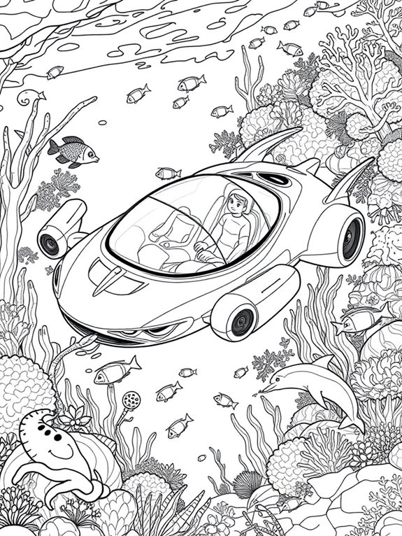 underwater hover car adventure