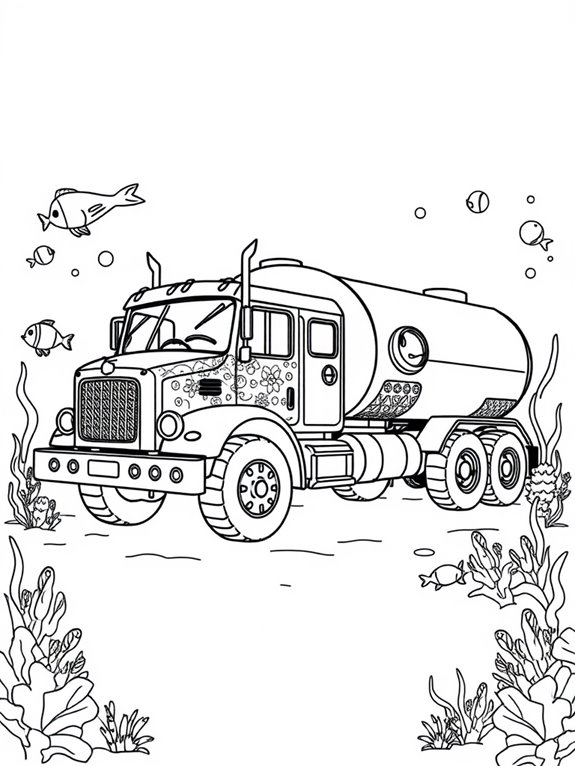 underwater tanker truck adventure