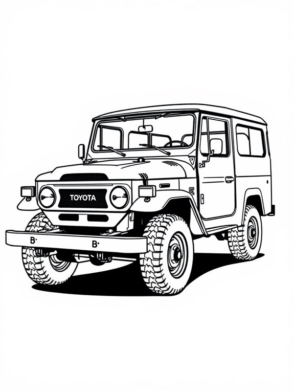 vintage toyota land cruiser