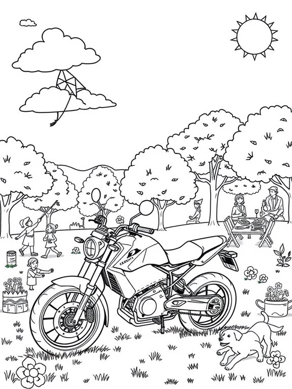 zero motorcycle coloring fun